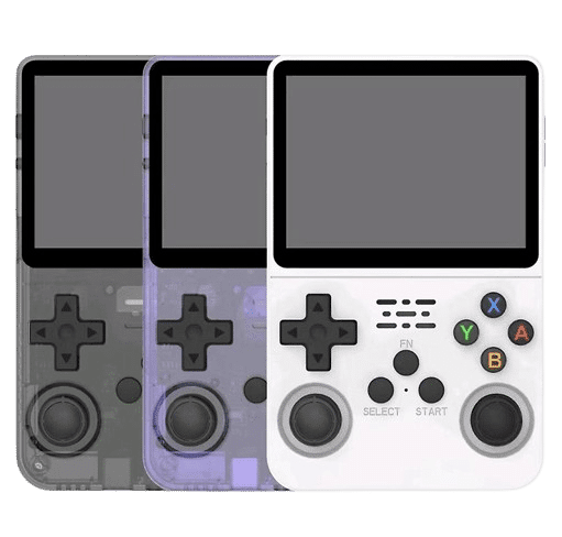 La R36 tu maquina del tiempo 🚀  Miles de juegos clásicos, una sola consola