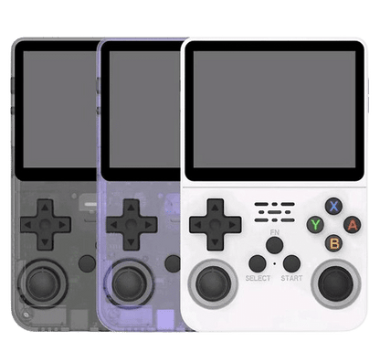 La R36 tu maquina del tiempo 🚀  Miles de juegos clásicos, una sola consola