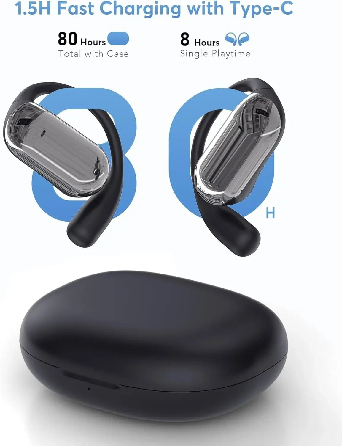 Auriculares UYUXIO con traductor en tiempo real con iA escucha y entiende el mundo sin barreras