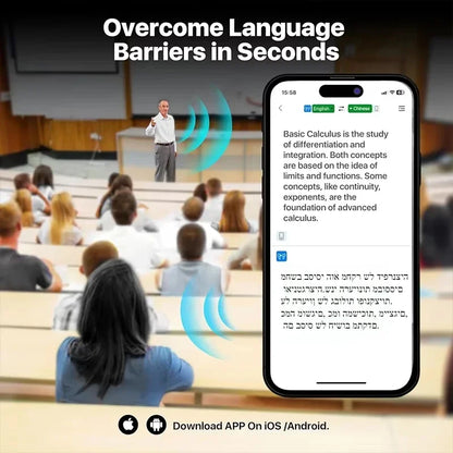 Auriculares UYUXIO con traductor en tiempo real con iA escucha y entiende el mundo sin barreras